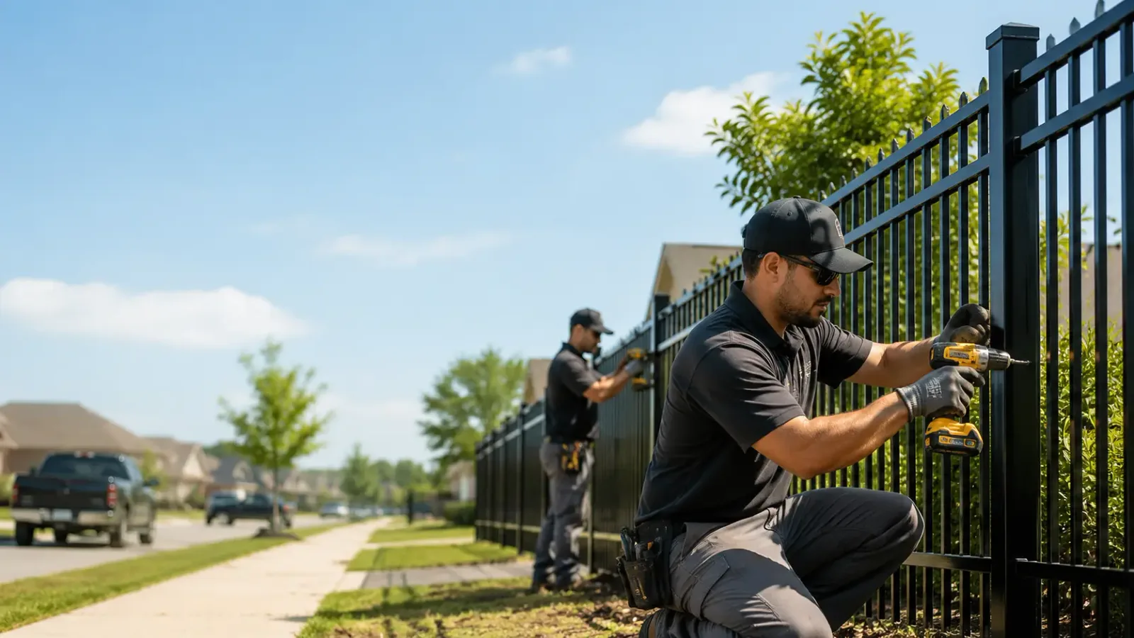 Metal Fence Installation in Swan, IA